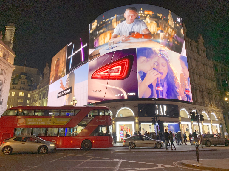 Picadilly Circus.