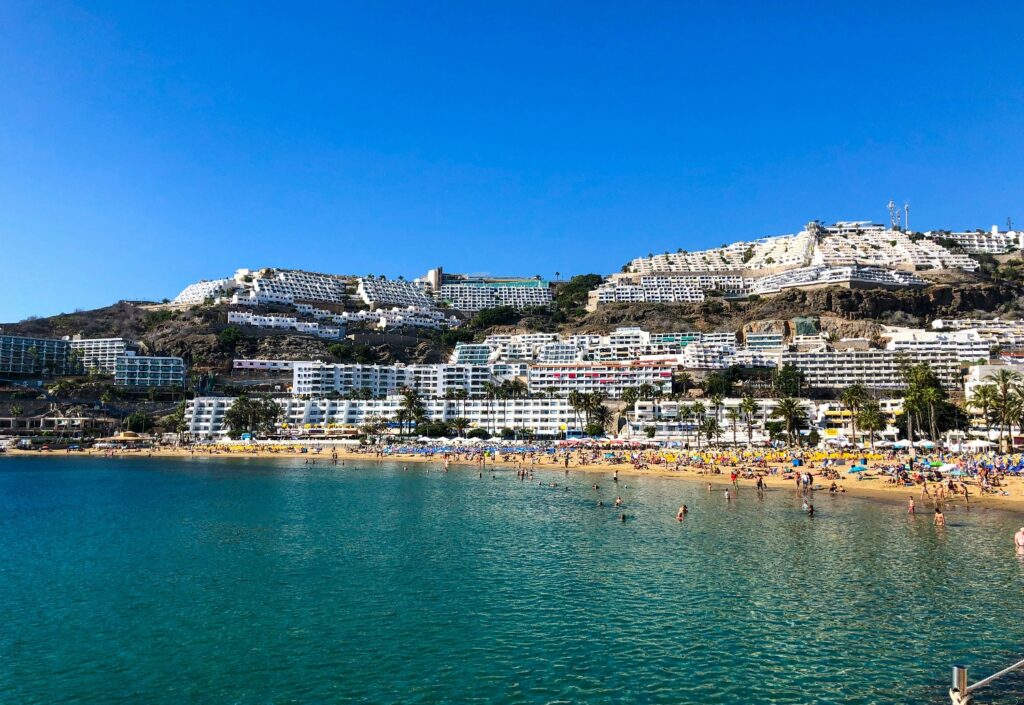 Hvis du har vært på Gran Canaria er dette er kjent syn. Anfi del Mar er et veldig populært område.